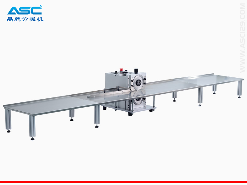 加长平台PCB板双圆刀分板机3
