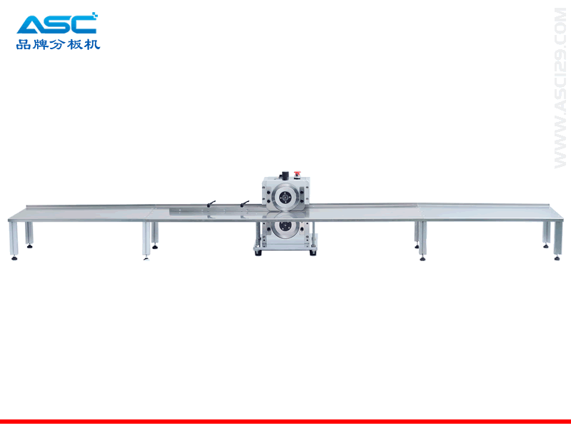 加长平台PCB板双圆刀分板机2
